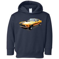 1970 Ford Mustang Mach I, Ideal Birthday Present Or Gift Toddler Hoodie