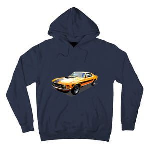 1970 Ford Mustang Mach I, Ideal Birthday Present Or Gift Tall Hoodie