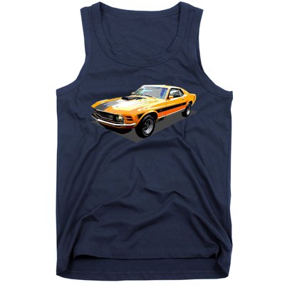 1970 Ford Mustang Mach I, Ideal Birthday Present Or Gift Tank Top