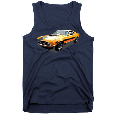 1970 Ford Mustang Mach I, Ideal Birthday Present Or Gift Tank Top