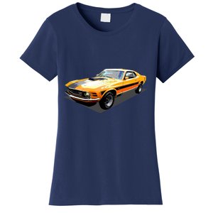 1970 Ford Mustang Mach I, Ideal Birthday Present Or Gift Women's T-Shirt