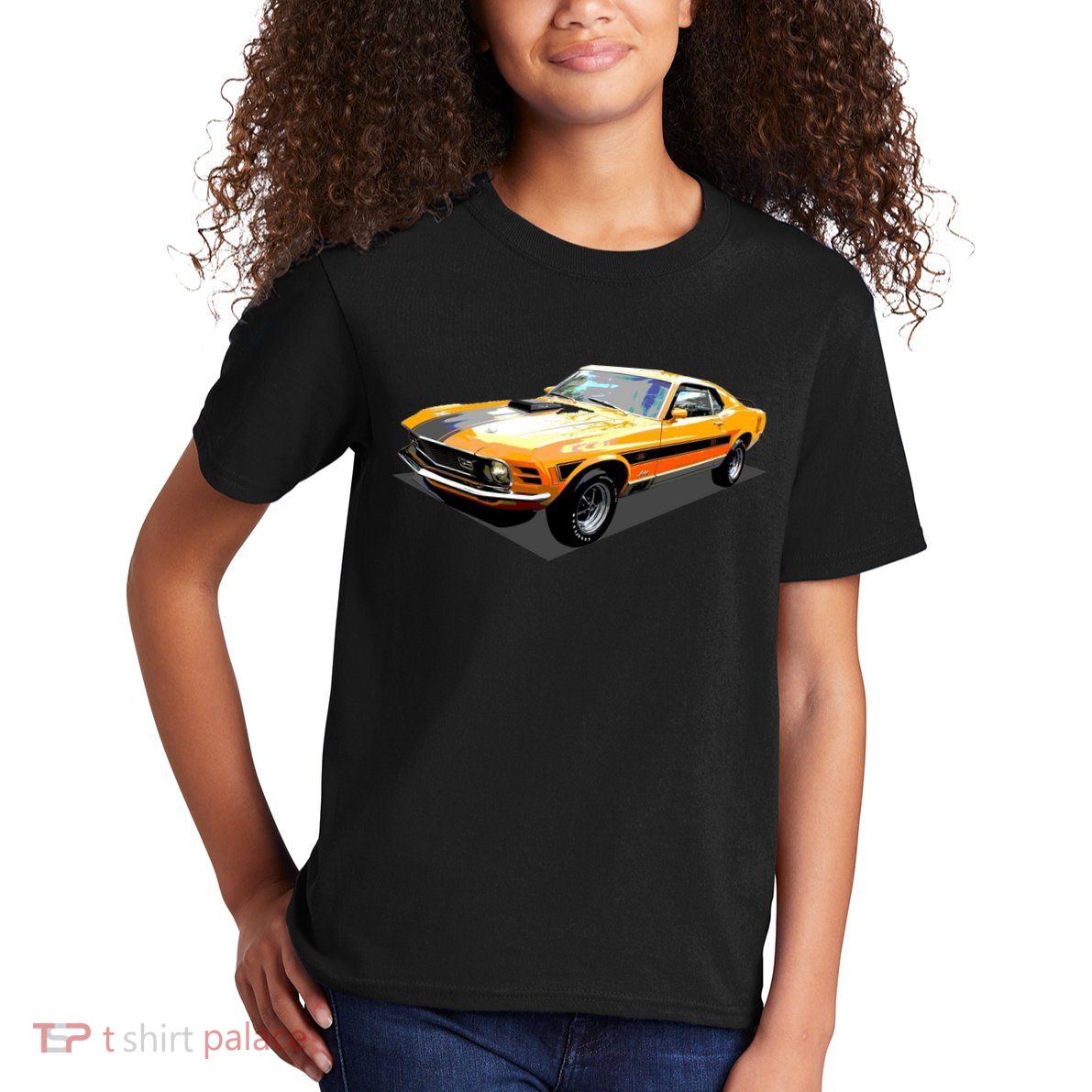 1970 Ford Mustang Mach I, Ideal Birthday Present Or Gift Kids T-Shirt