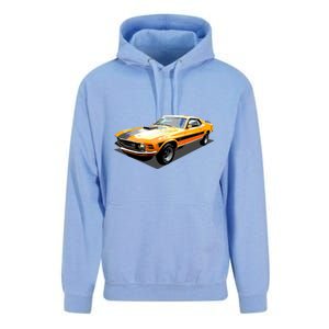 1970 Ford Mustang Mach I, Ideal Birthday Present Or Gift Unisex Surf Hoodie