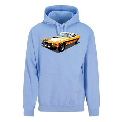 1970 Ford Mustang Mach I, Ideal Birthday Present Or Gift Unisex Surf Hoodie