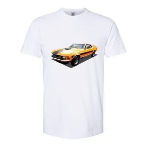 1970 Ford Mustang Mach I, Ideal Birthday Present Or Gift Softstyle CVC T-Shirt