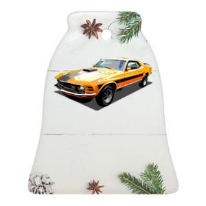 1970 Ford Mustang Mach I, Ideal Birthday Present Or Gift Ceramic Bell Ornament