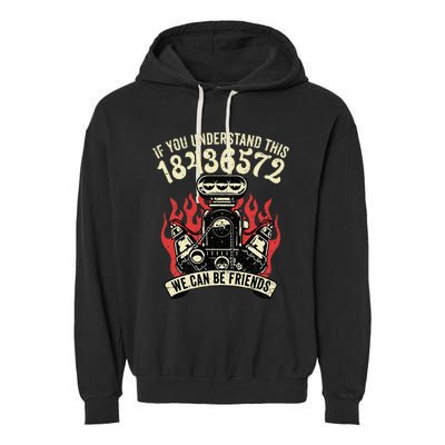 18436572 Firing Order Garment-Dyed Fleece Hoodie