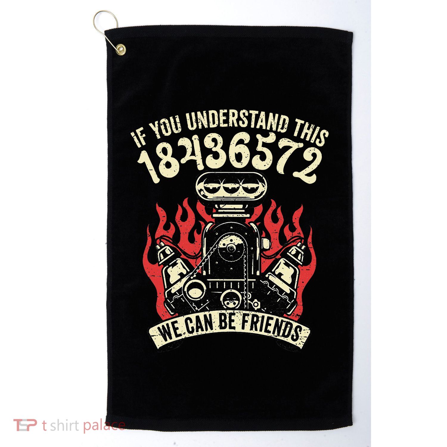 18436572 Firing Order Golf Towel