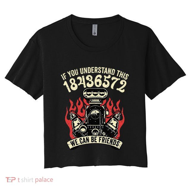 18436572 Firing Order Crop Top