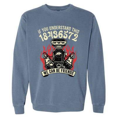 18436572 Firing Order Garment-Dyed Sweatshirt