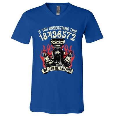 18436572 Firing Order V-Neck T-Shirt