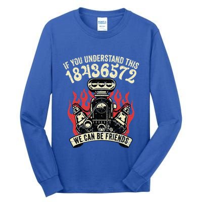 18436572 Firing Order Tall Long Sleeve T-Shirt