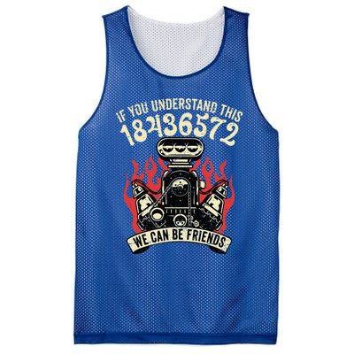 18436572 Firing Order Mesh Reversible Basketball Jersey Tank