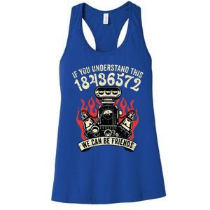 18436572 Firing Order Women's Racerback Tank