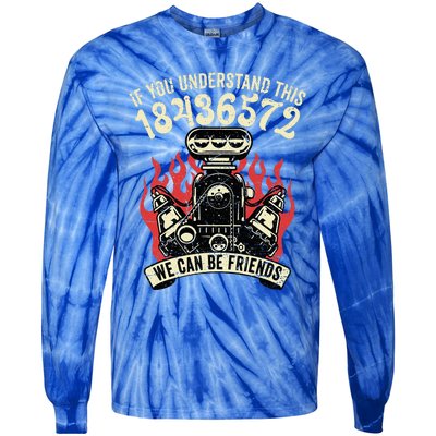 18436572 Firing Order Tie-Dye Long Sleeve Shirt