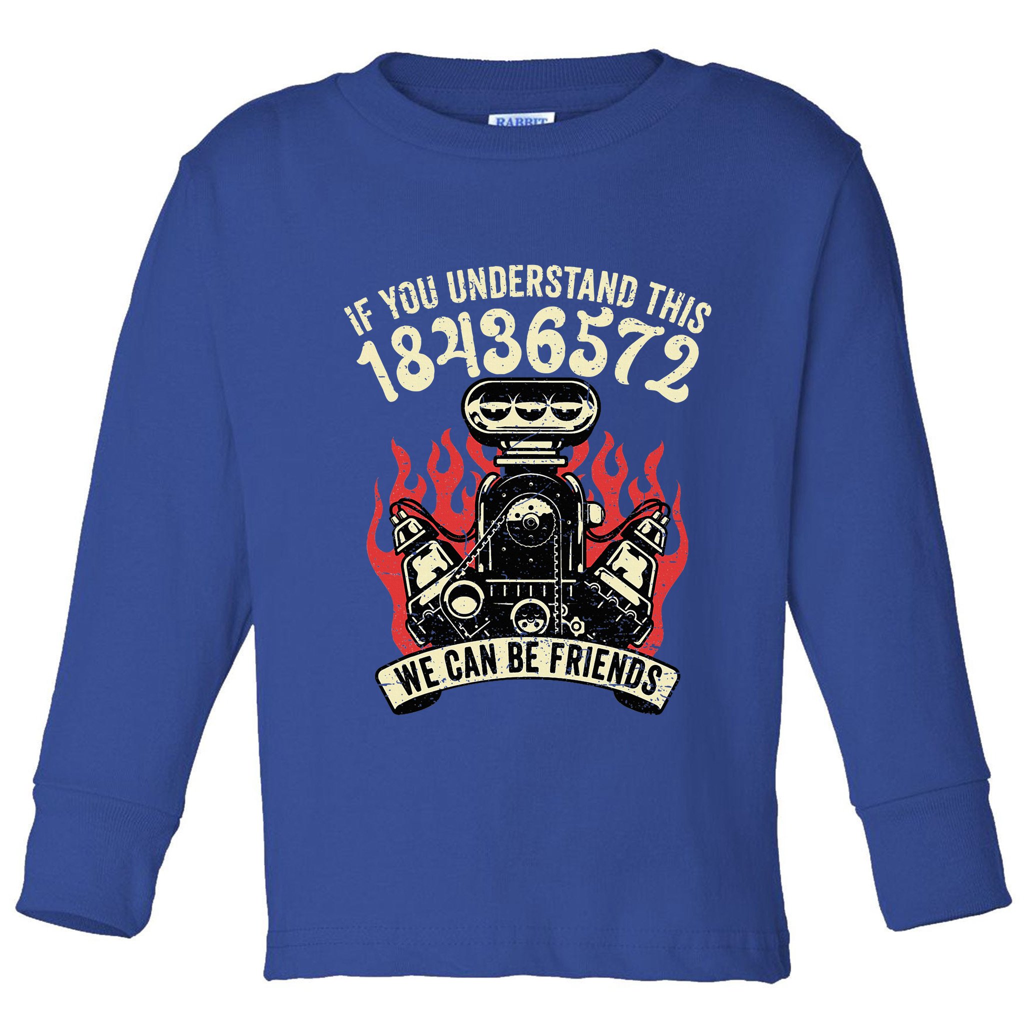 18436572 Firing Order Toddler Long Sleeve Shirt