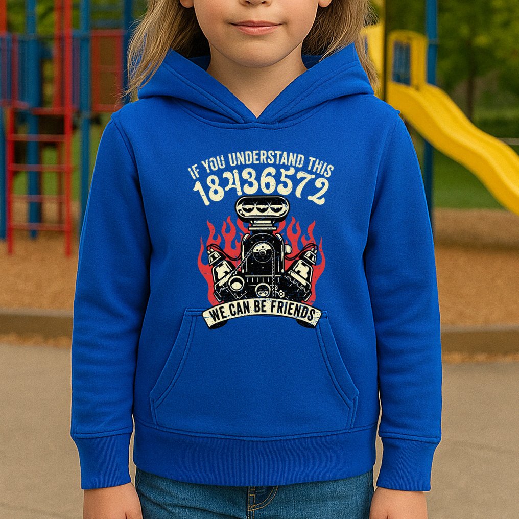18436572 Firing Order Kids Hoodie