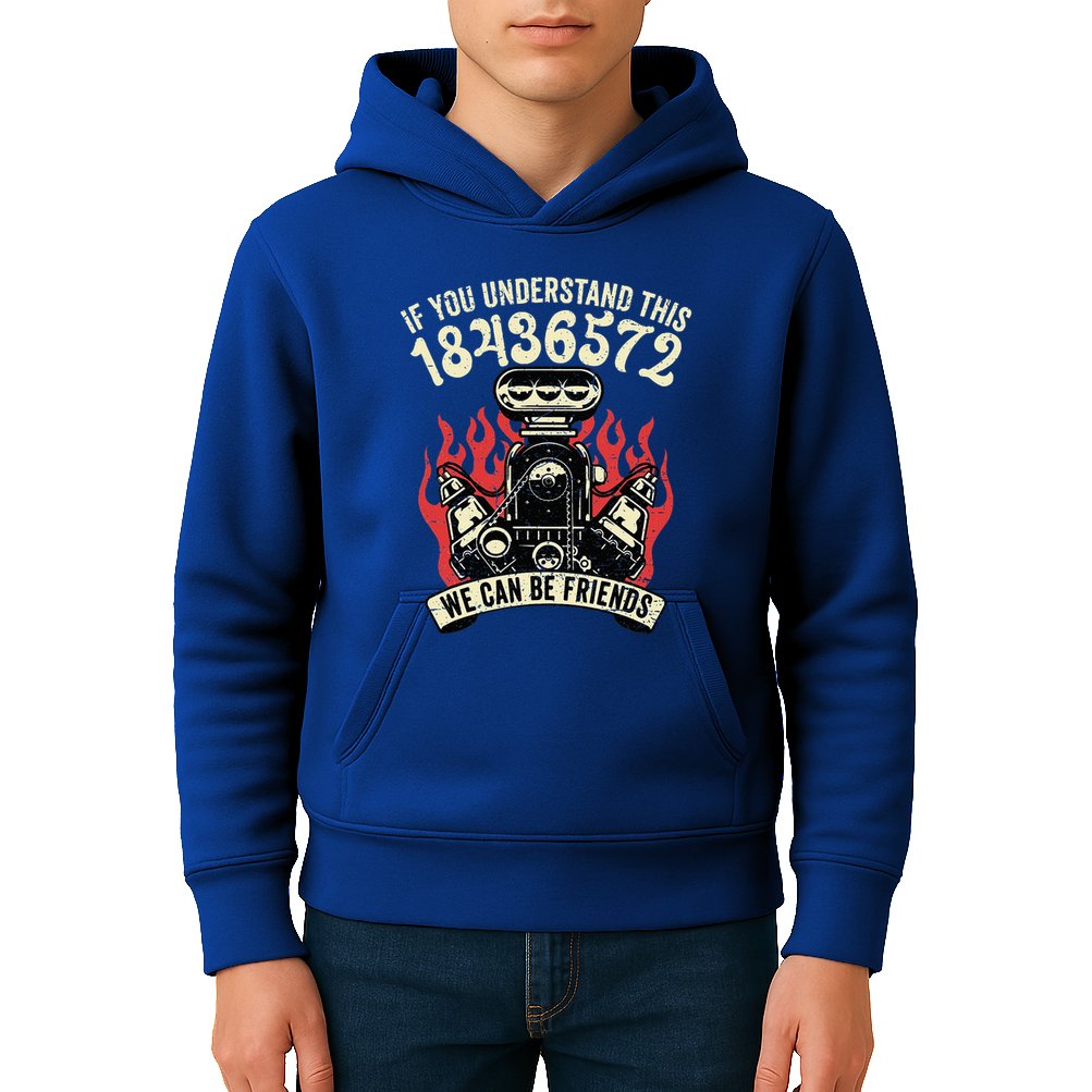 18436572 Firing Order Kids Hoodie