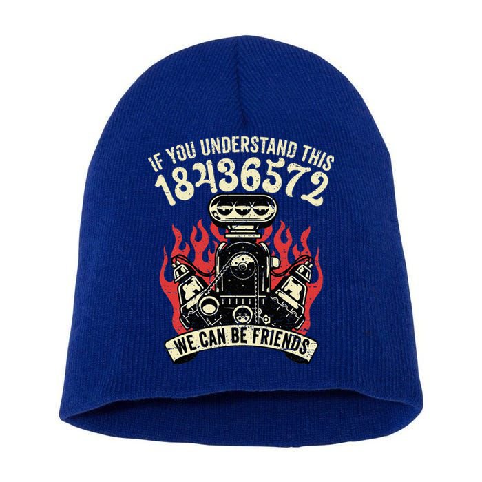 18436572 Firing Order Short Acrylic Beanie