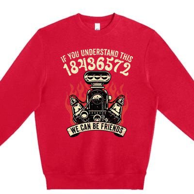 18436572 Firing Order Premium Crewneck Sweatshirt