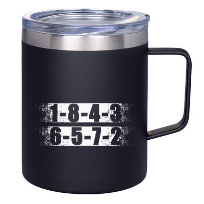 18436572 Firing Order Vintage 12oz Stainless Steel Coffee Mug