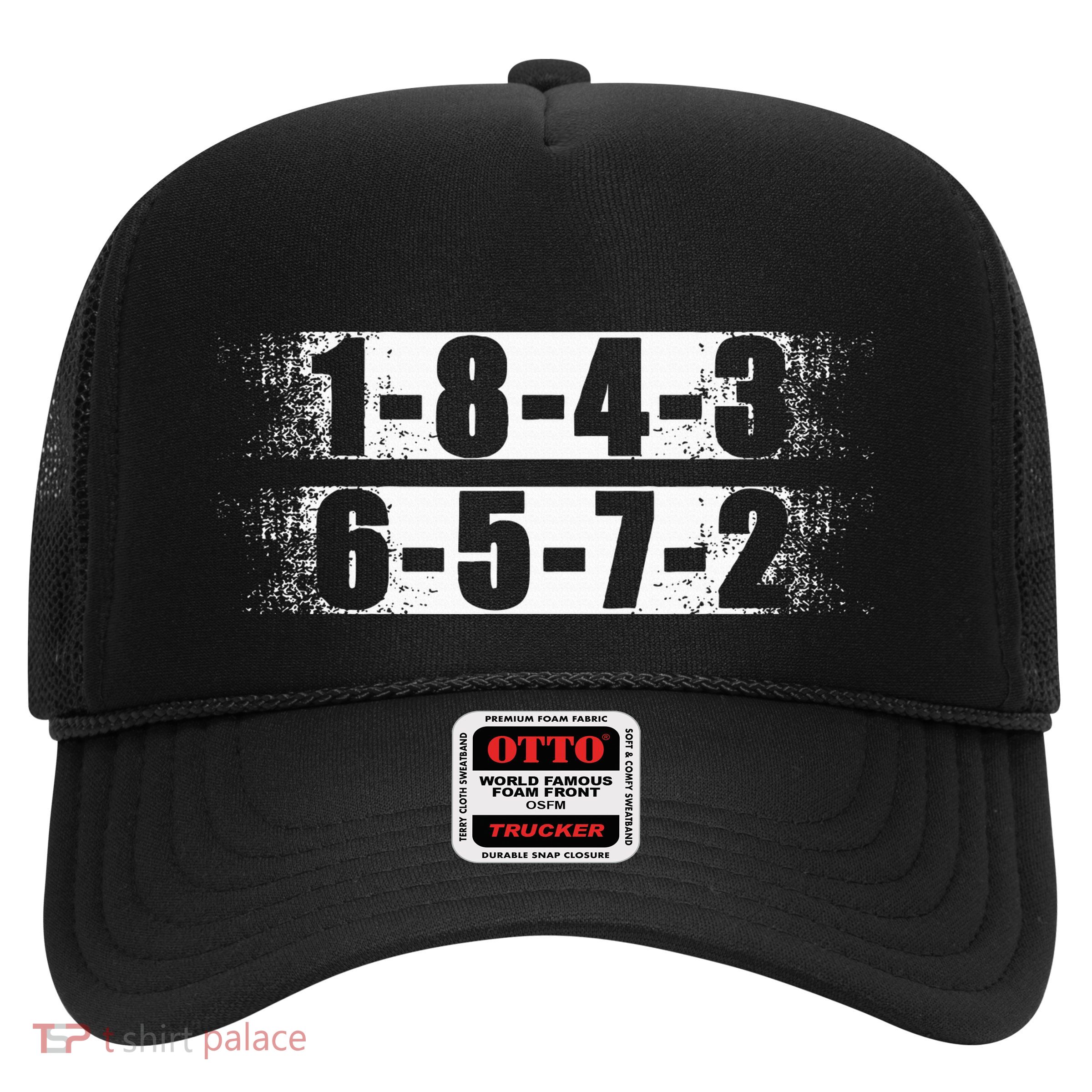 18436572 Firing Order Vintage Trucker Hat
