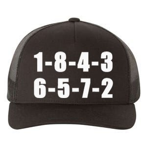 18436572 Firing Order Small Block Engine Yupoong Adult 5-Panel Trucker Hat