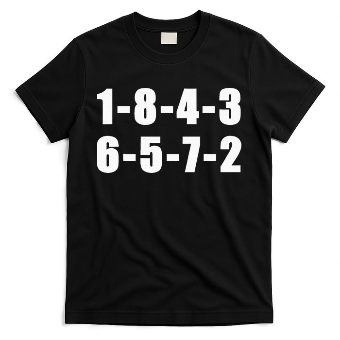 18436572 Firing Order Small Block Engine T-Shirt