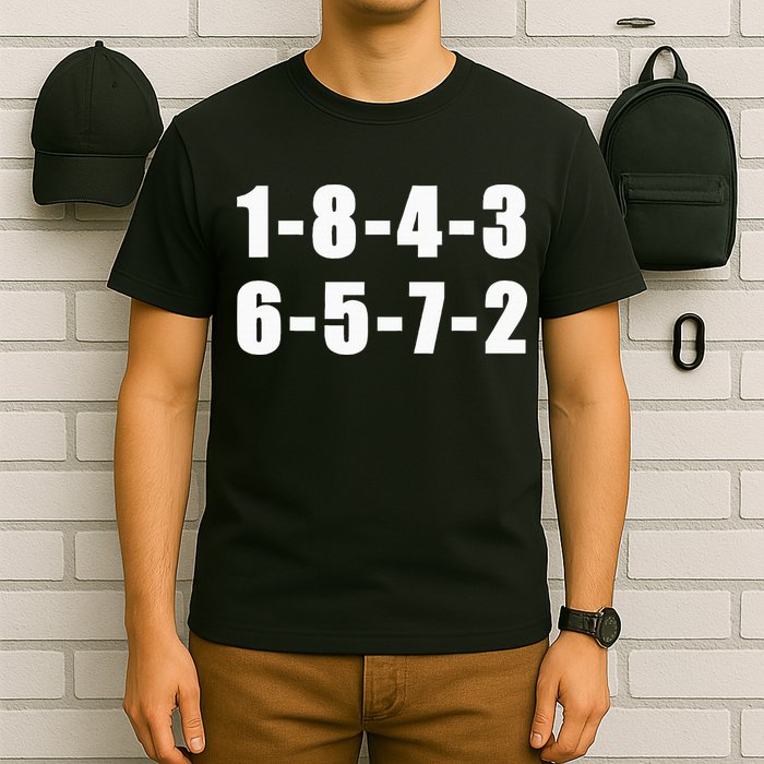 18436572 Firing Order Small Block Engine T-Shirt