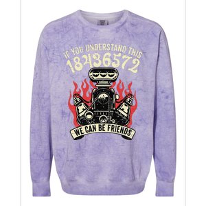 18436572 Firing Order Colorblast Crewneck Sweatshirt