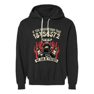 18436572 Firing Order Garment-Dyed Fleece Hoodie