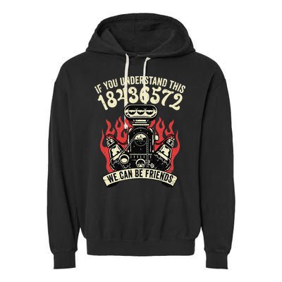 18436572 Firing Order Garment-Dyed Fleece Hoodie