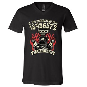 18436572 Firing Order V-Neck T-Shirt