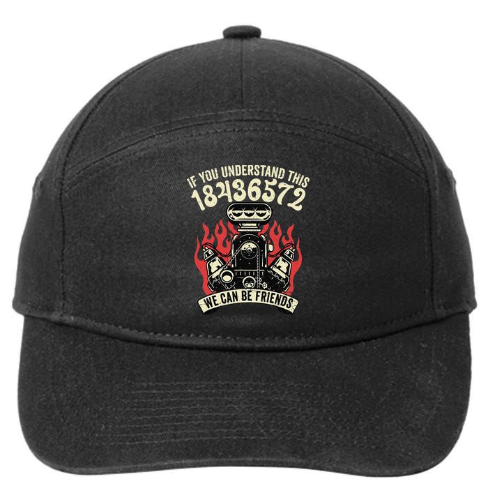 18436572 Firing Order 7-Panel Snapback Hat