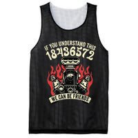 18436572 Firing Order Mesh Reversible Basketball Jersey Tank