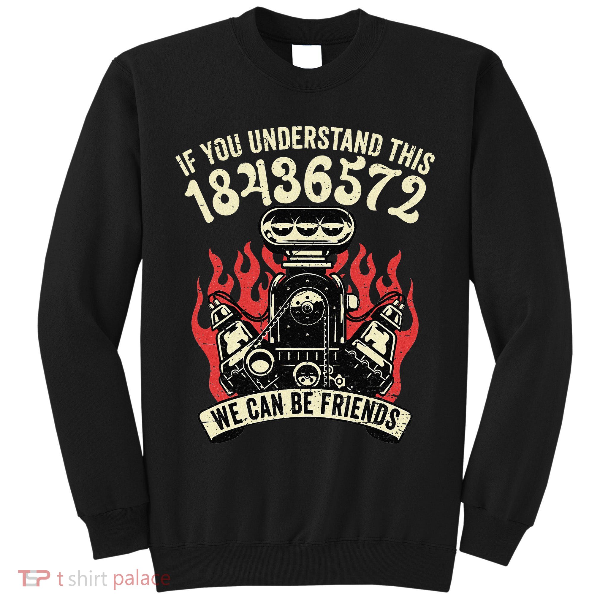 18436572 Firing Order Tall Sweatshirt