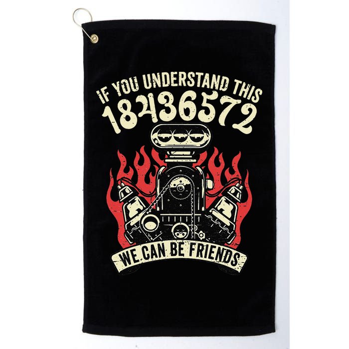 18436572 Firing Order Golf Towel