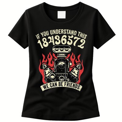 18436572 Firing Order Womens T-Shirt
