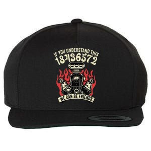 18436572 Firing Order Wool Snapback Cap