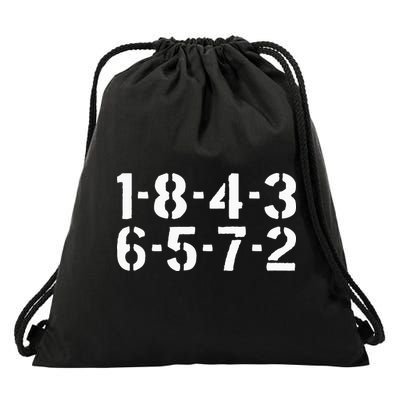 18436572 Firing Order Big Block Engine Car Guy Garage Drawstring Bag