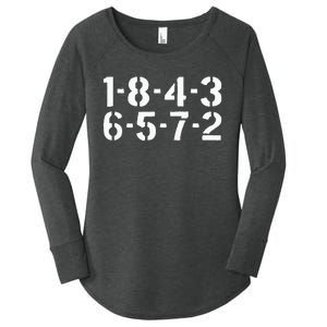 18436572 Firing Order Big Block Engine Car Guy Garage Women's Perfect Tri Tunic Long Sleeve Shirt