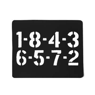 18436572 Firing Order Big Block Engine Car Guy Garage Mousepad