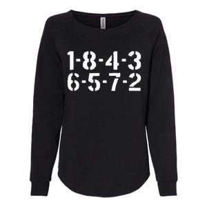 18436572 Firing Order Big Block Engine Car Guy Garage Womens California Wash Sweatshirt