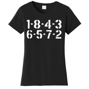 18436572 Firing Order Big Block Engine Car Guy Garage Women's T-Shirt