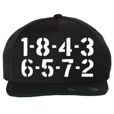 18436572 Firing Order Big Block Engine Car Guy Garage Wool Snapback Cap