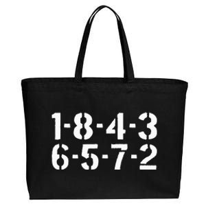 18436572 Firing Order Big Block Engine Car Guy Garage Cotton Canvas Jumbo Tote