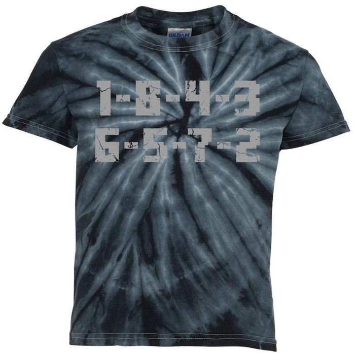 18436572 Firing Order Small Block Engine V8 Big Block Kids Tie-Dye T-Shirt