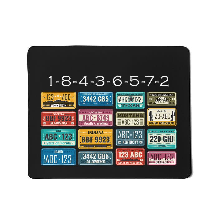 18436572 Firing Order Small Block Engine V8 Big Block Mousepad