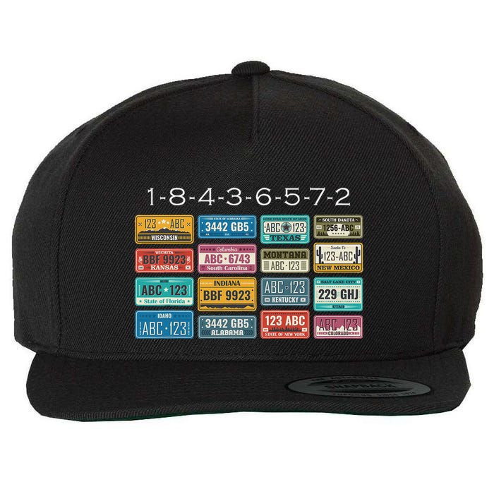 18436572 Firing Order Small Block Engine V8 Big Block Wool Snapback Cap