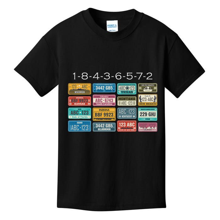 18436572 Firing Order Small Block Engine V8 Big Block Kids T-Shirt